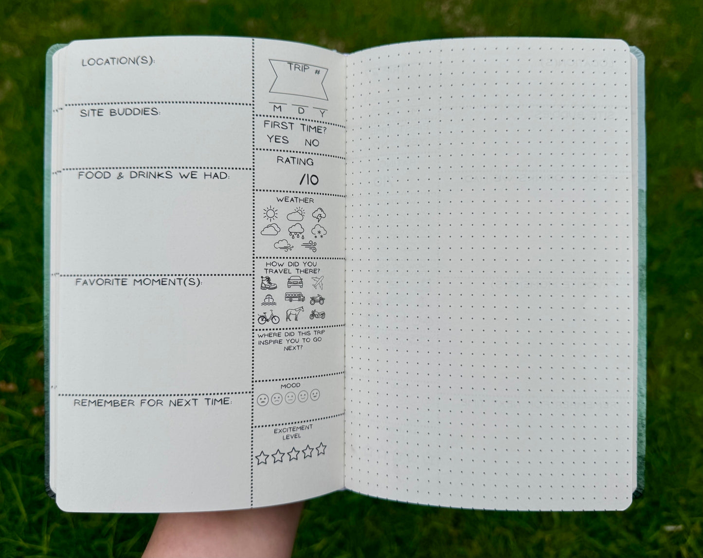 ✨Pre Order Now✨ Pitch Please: A Camping Log Book